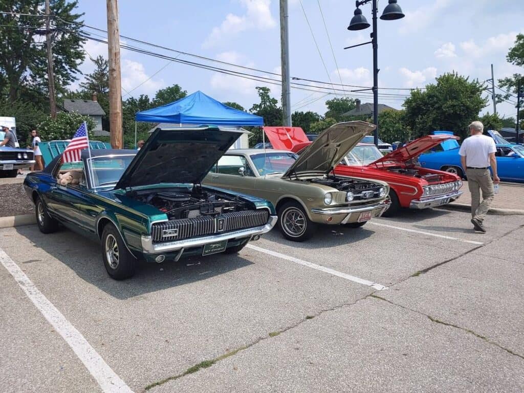 Larry Coolidge Powell Sertoma Cruise in event at Downtown Powell in Powell, OH on August 16, 2026