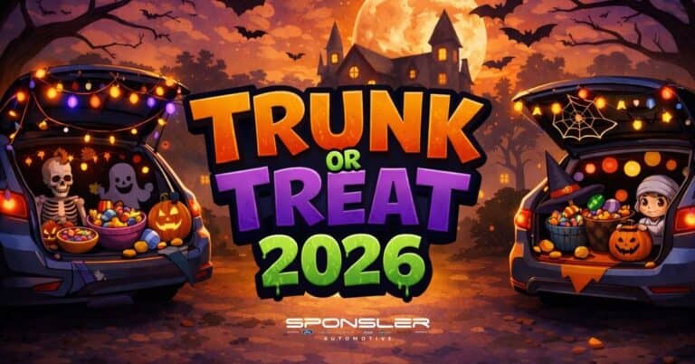 Sponsler Automotive Trunk or Treat car show in Mount Vernon, OH