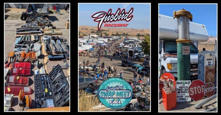 Firebird Raceway Fall Swap Meet car show in Eagle, ID