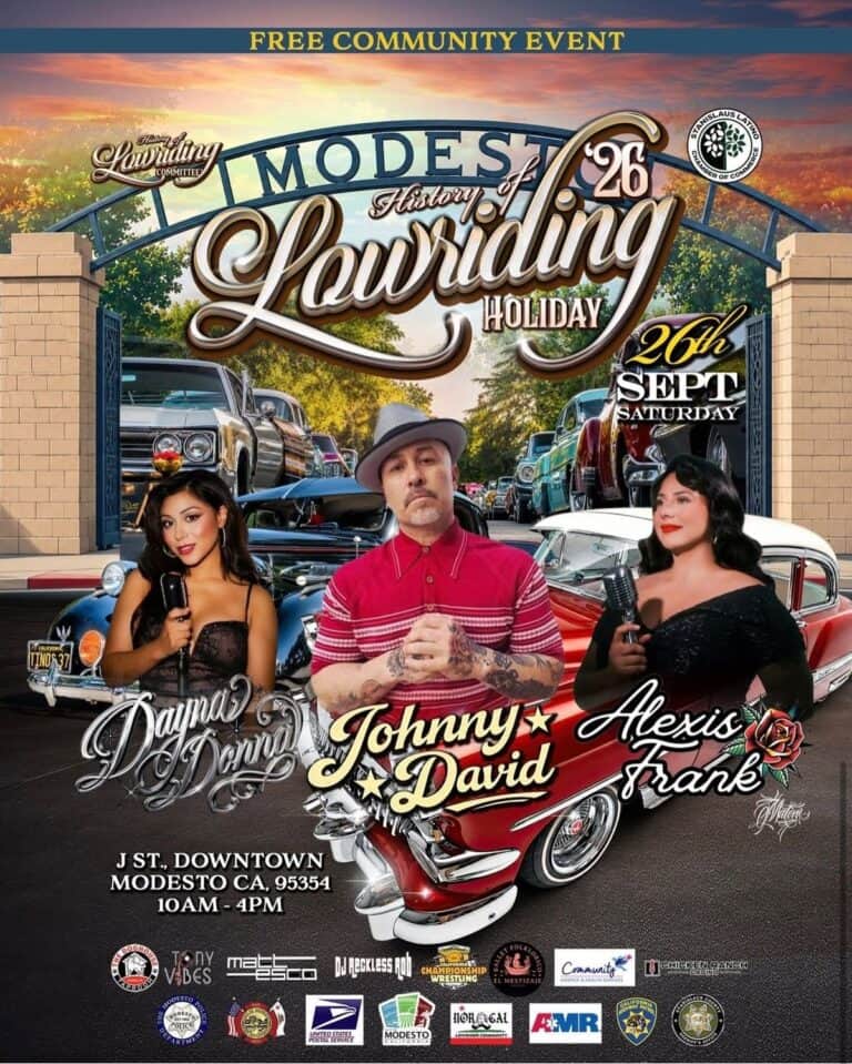 Modesto History of Lowriding car show in Modesto, CA