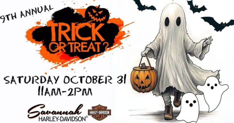 Savannah Harley-Davidson 9th Annual Trunk or Treat car show in Savannah, GA