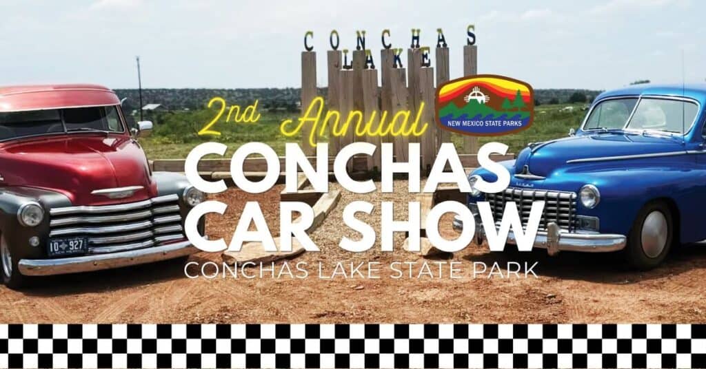 2nd Annual Conchas Car Show event at Conchas Lake State Park in Conchas Dam, NM on September 5, 2026