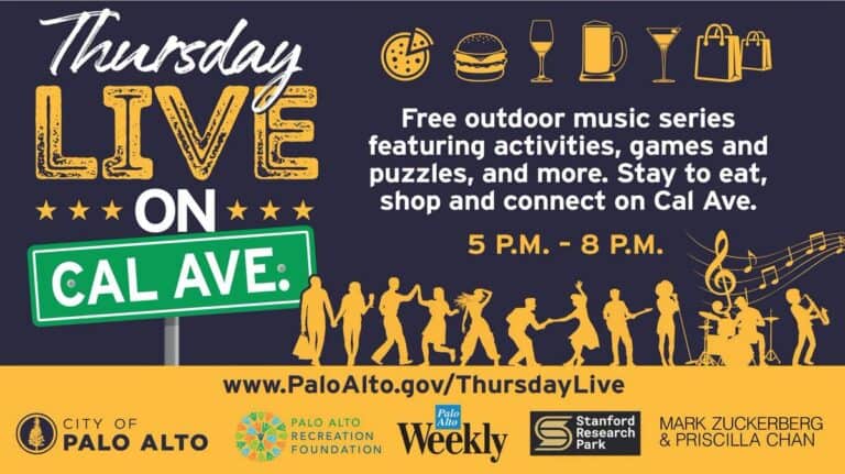 Thursday Live on Cal Ave. car show in Palo Alto, CA