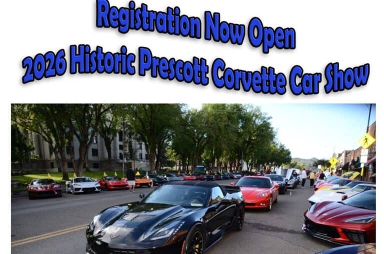 Historic Prescott Corvette Car Show car show in Prescott, AZ