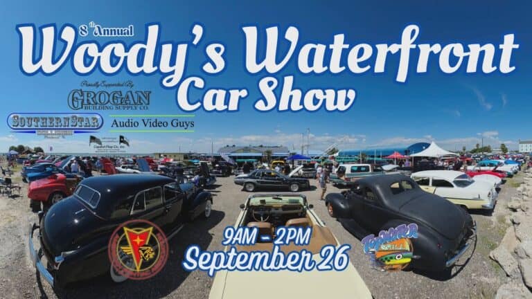 8th Annual Woody’s Waterfront Car Show car show in San Leon, TX