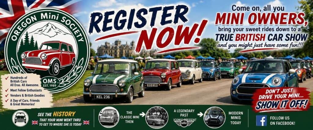All British Field Meet event at Portland International Raceway in Portland, OR on September 4, 2026