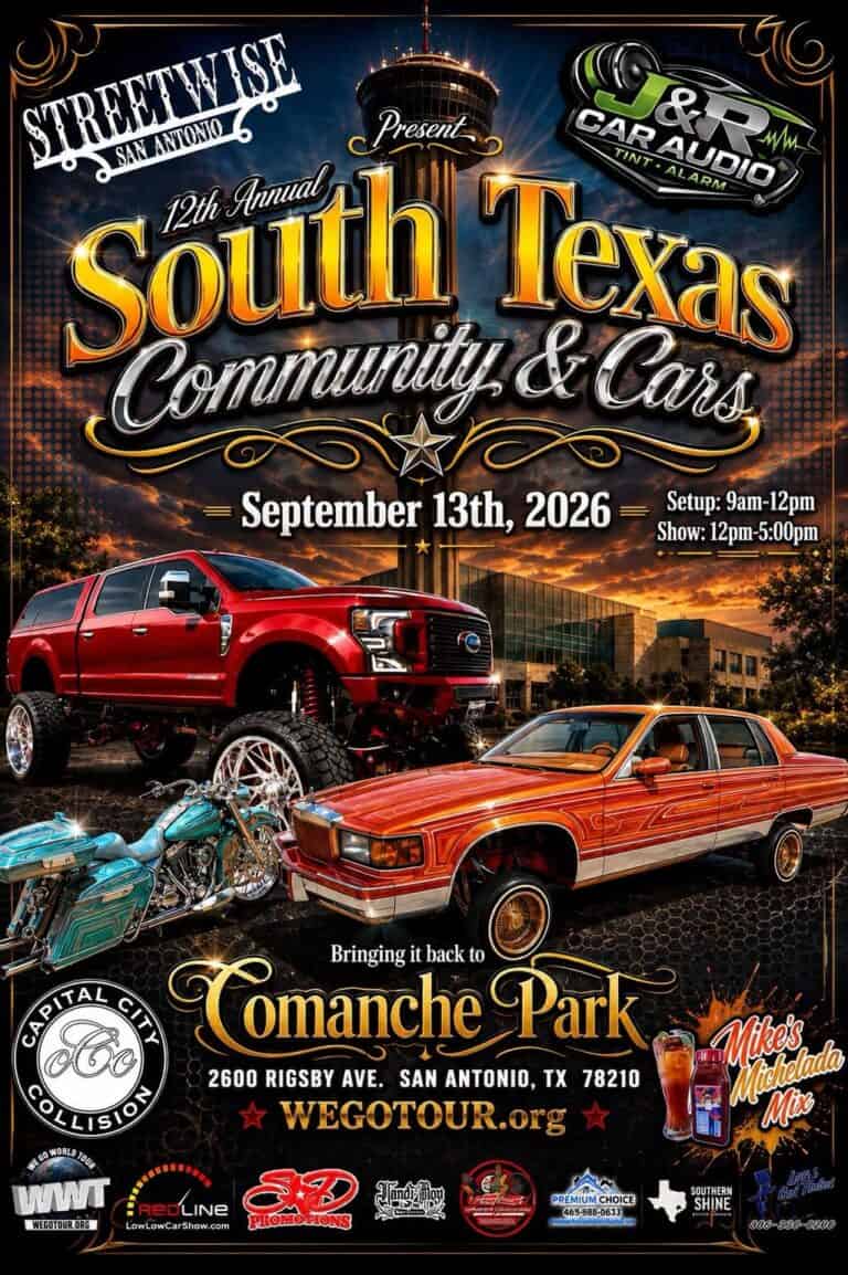 South Texas Community & Cars car show in San Antonio, TX