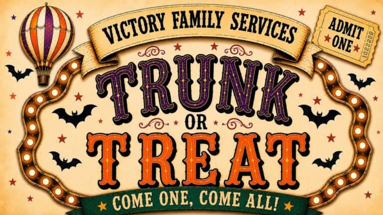 Victory Family Services Trunk or Treat car show in Bakersfield, CA