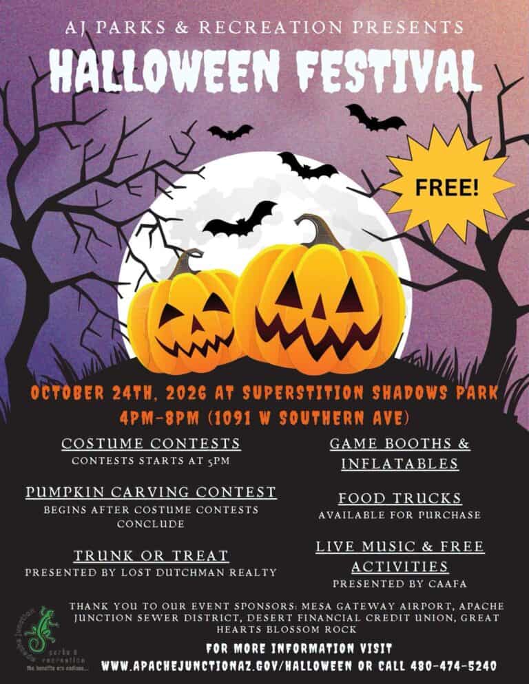 Halloween Festival by Apache Junction Parks & Recreation car show in Apache Junction, AZ