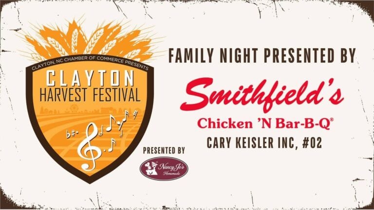 Clayton Harvest Festival Family Night car show in Clayton, NC
