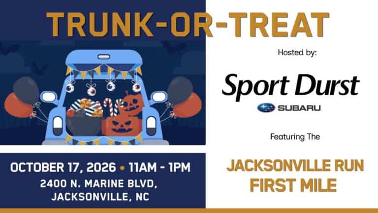 Sport Durst Subaru Trunk-or-Treat car show in Jacksonville, NC
