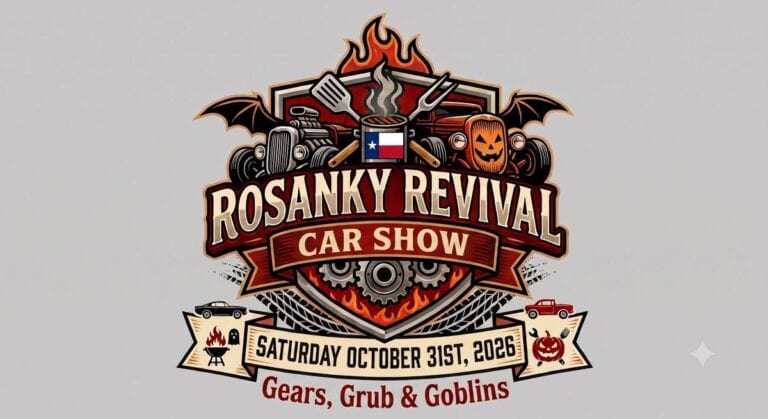 Rosanky Revival Car Show car show in Rosanky, TX