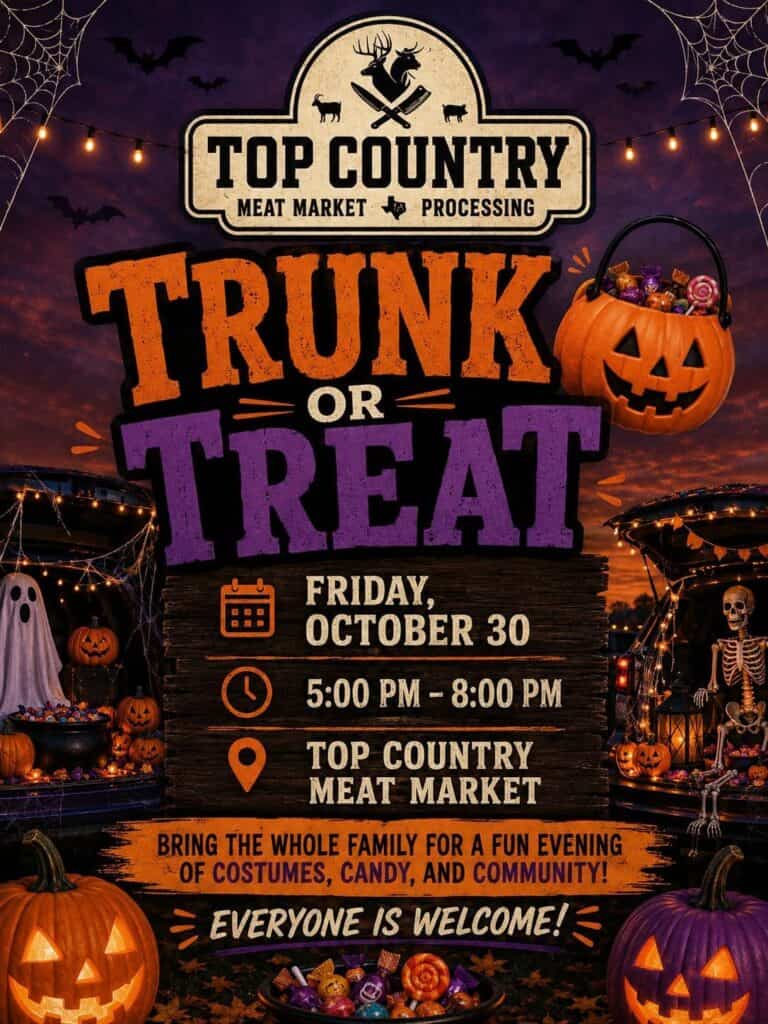 Top Country Meat Market Trunk or Treat car show in San Antonio, TX