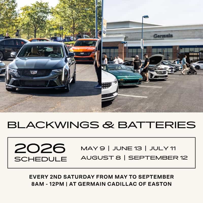 Blackwings & Batteries at Germain Cadillac of Easton event at Germain Cadillac of Easton in Easton, OH on September 12, 2026