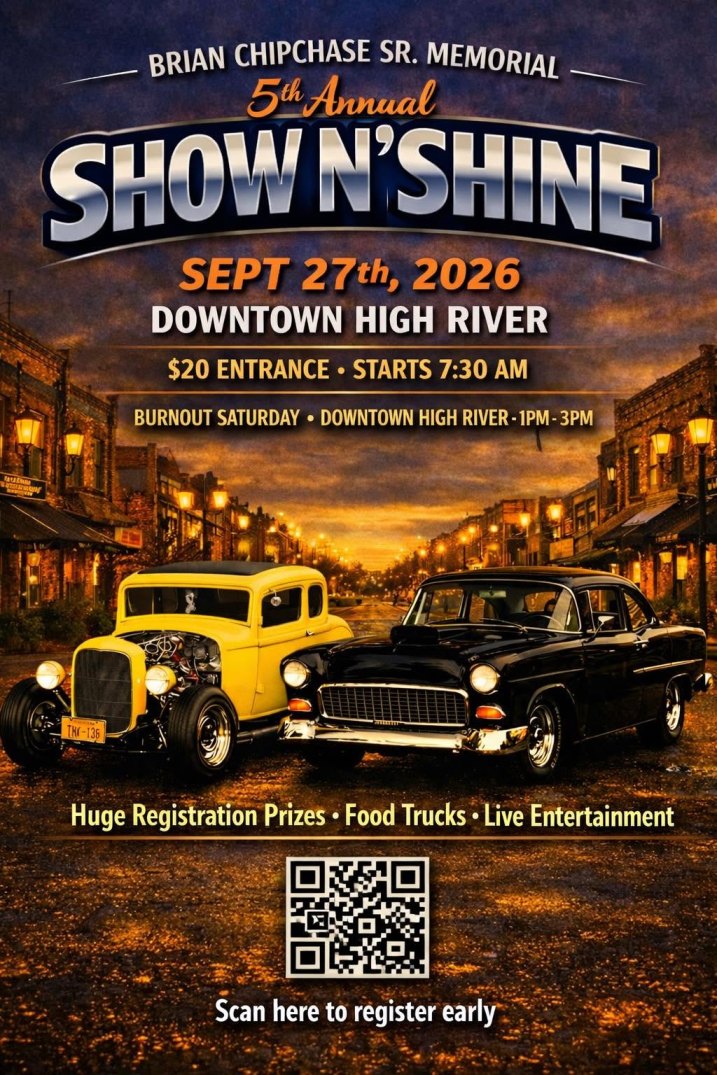 Brian Chipchase Sr. Memorial Show N’ Shine car show in High River, AB