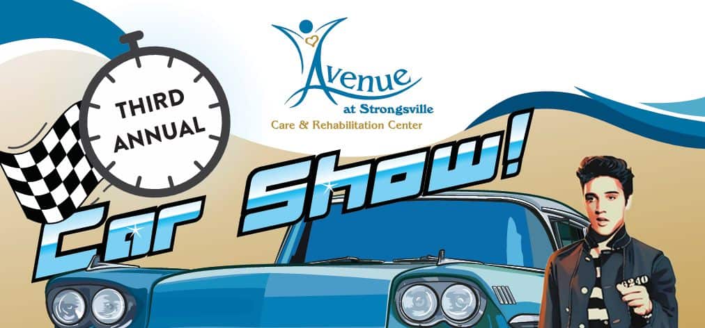 Car Show at Avenue at Strongsville event at Avenue at Strongsville Care & Rehabilitation Center in Strongsville, OH on August 16, 2026