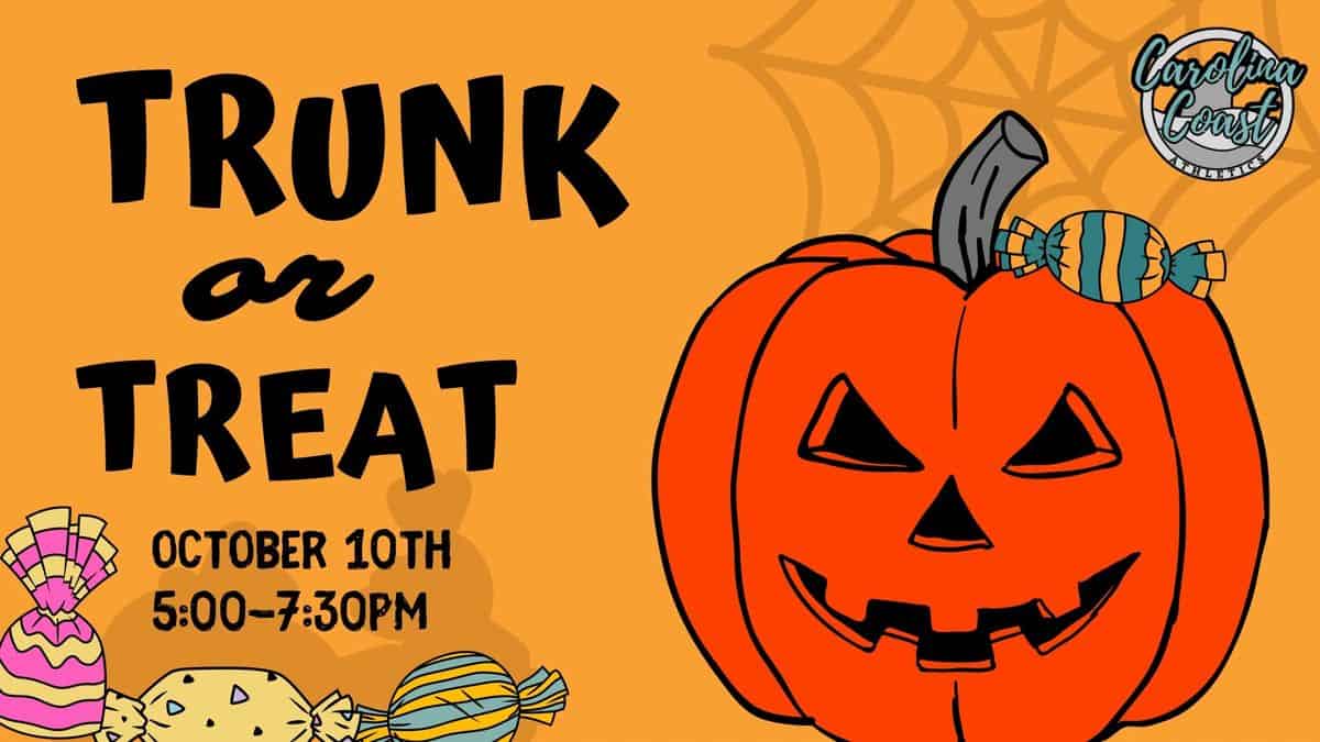 Carolina Coast Athletics Trunk or Treat event at Carolina Coast Athletics in Myrtle Beach, SC on October 10, 2026