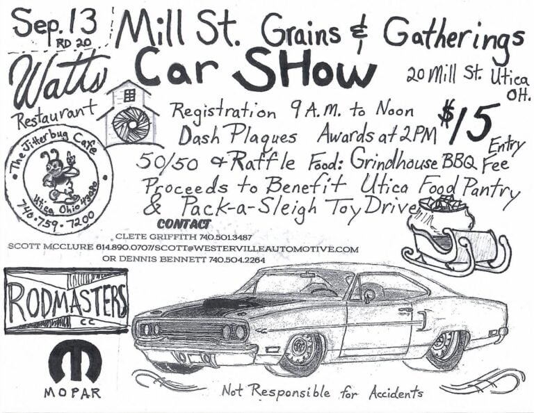 Watts Car Show car show in Utica, OH