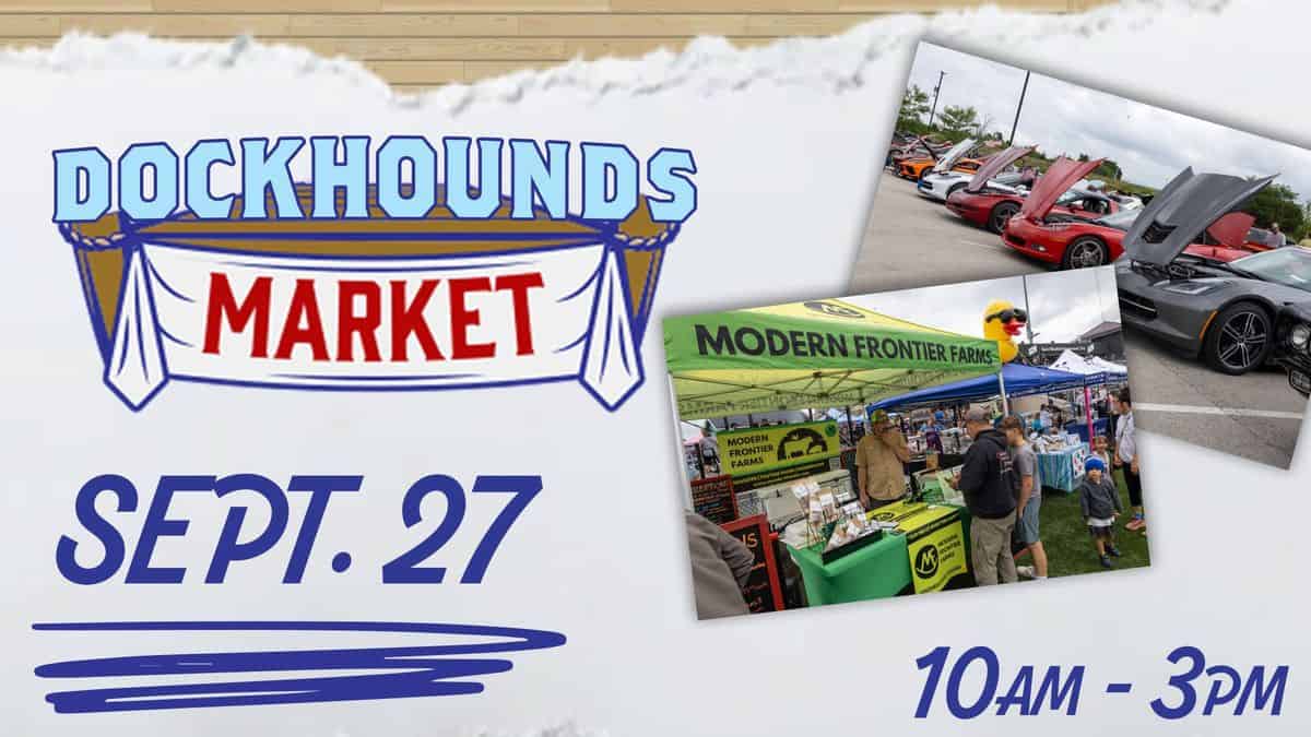 DockHounds Market event at DockHounds Ballpark in Oconomowoc, WI on September 27, 2026