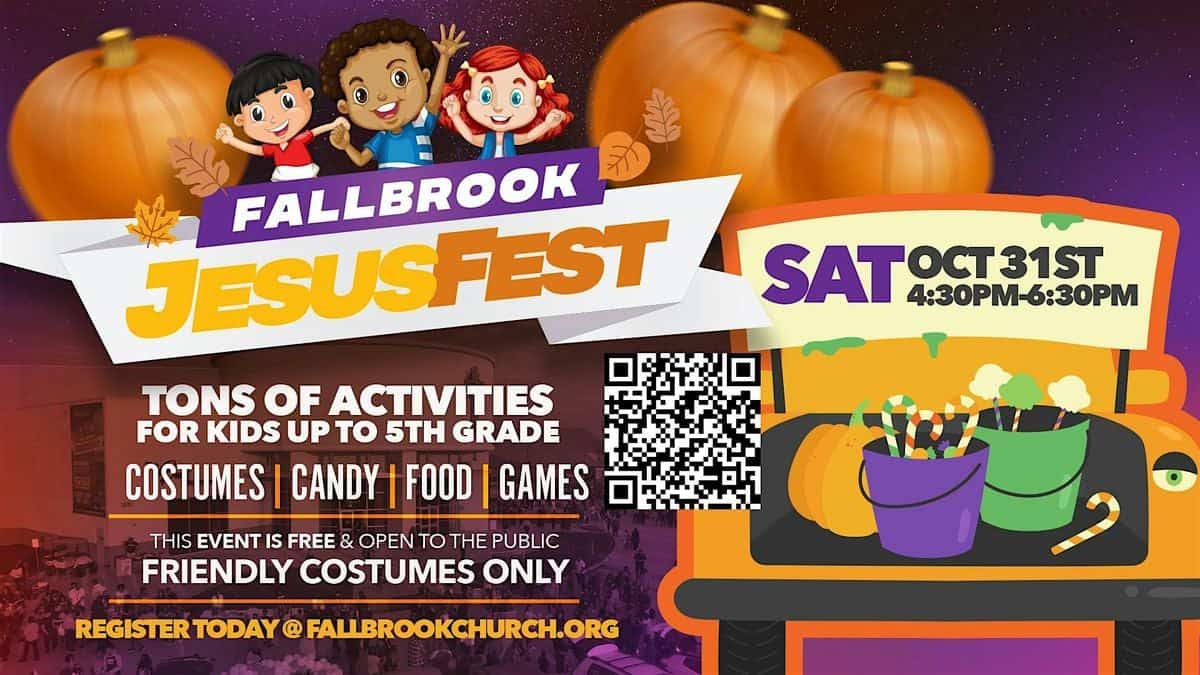 Fallbrook JesusFest event at Fallbrook Church in Houston, TX on October 31, 2026