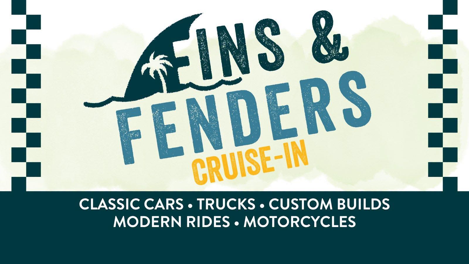 Fins & Fenders Cruise-In event at 361 Denton Ave in Auburndale, FL on September 26, 2026