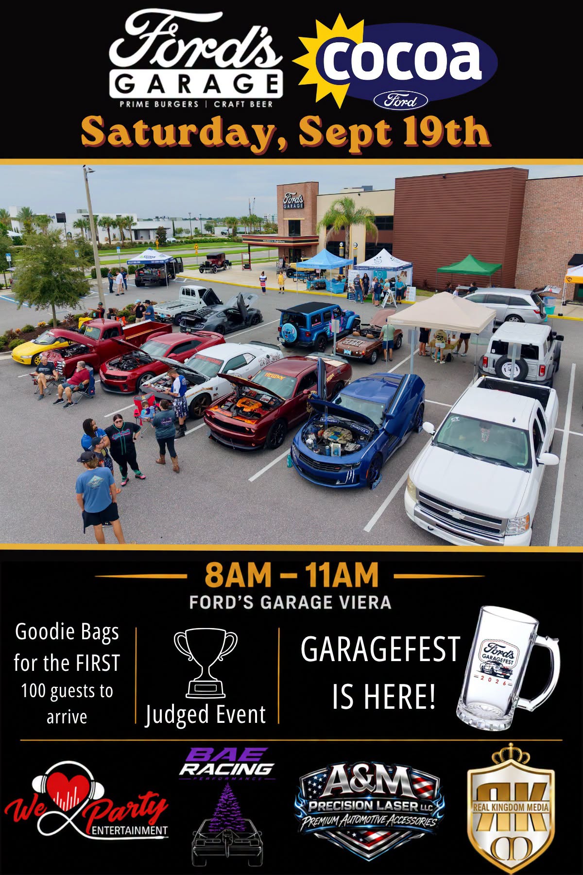 GarageFest at Ford's Garage Viera event at Ford's Garage Viera in Viera, FL on September 19, 2026