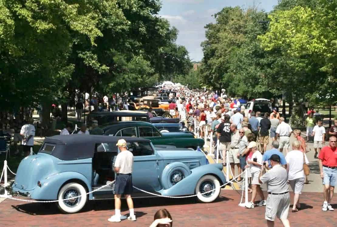 Geneva Concours d'Elegance event at Third Street Geneva in Geneva, IL on August 23, 2026