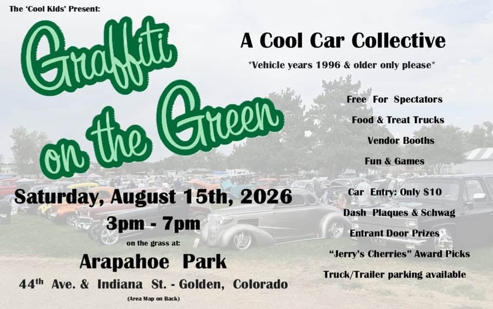 Graffiti on the Green event at Arapahoe Park in Golden, CO on August 15, 2026