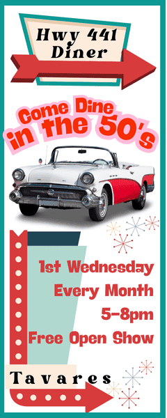 Hwy 441 Diner Car Show event at Hwy 441 Diner in Tavares, FL on September 2, 2026