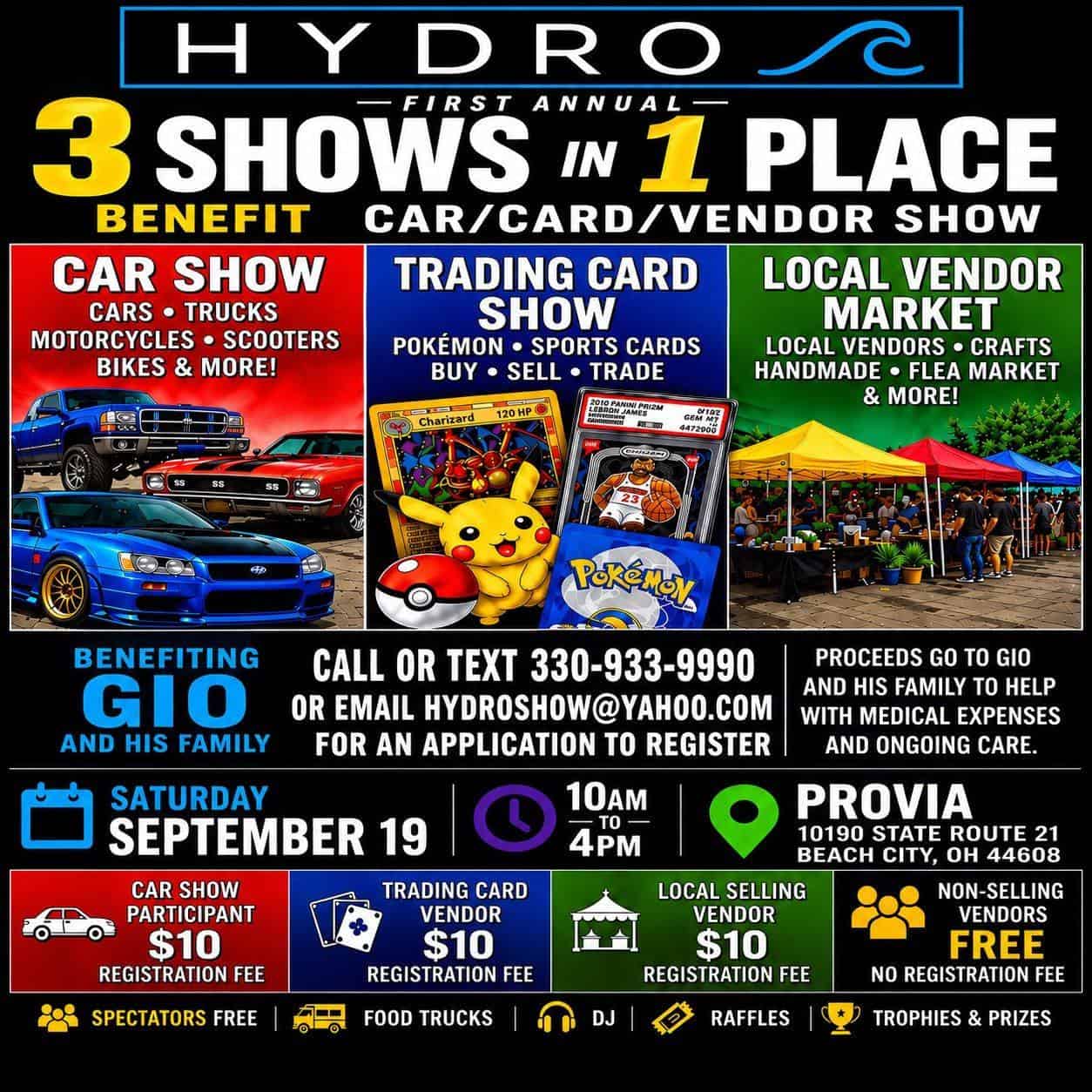 HYDRO event at ProVia in Beach City, OH on September 19, 2026