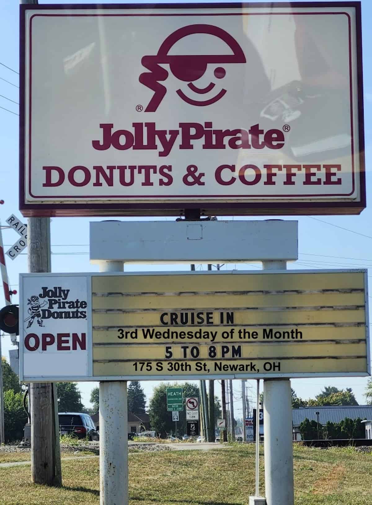 Jolly Pirate Donuts & Coffee Cruise in event at Jolly Pirate Donuts & Coffee in Newark, OH on August 19, 2026