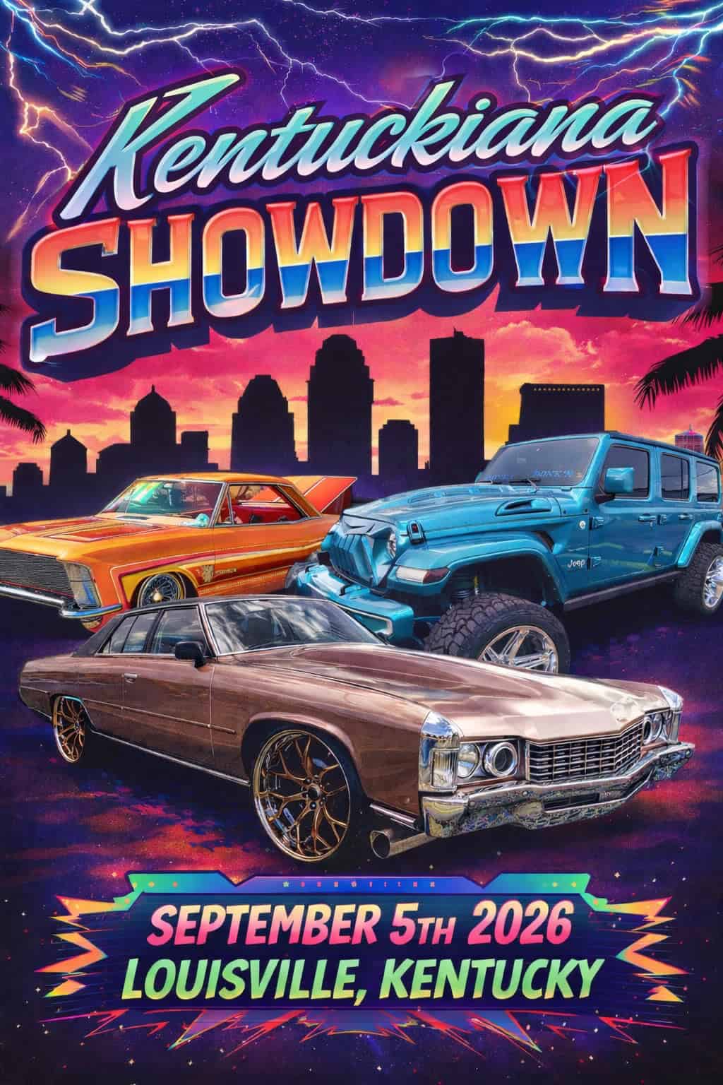Kentuckiana Showdown event at Cox Park in Louisville, KY on September 5, 2026