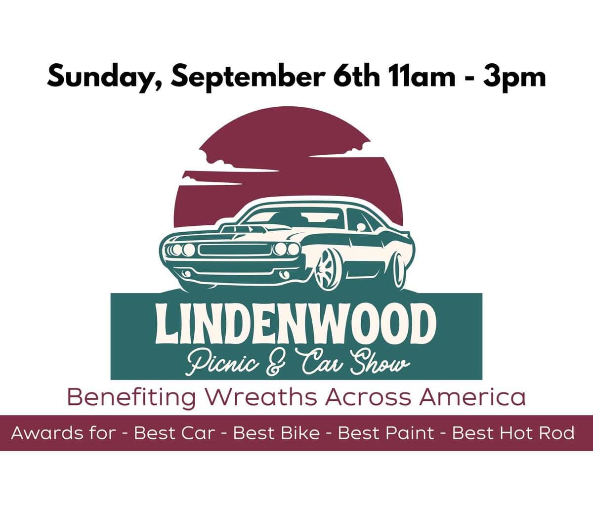 Lindenwood Picnic & Car Show event at Lindenwood Cemetery in Fort Wayne, IN on September 6, 2026