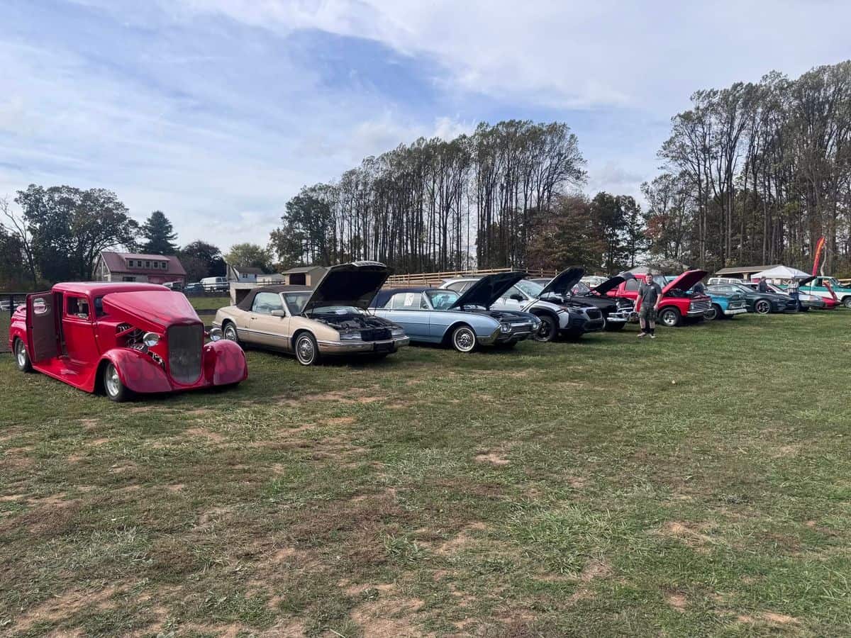 Line it up Farm Car Show event at Line it up Farm in Coatesville, PA on August 30, 2026