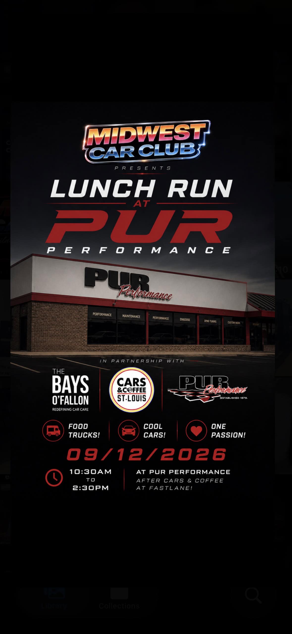 Lunch Run at Pur Performance event at PUR Performance & Off-Road in St. Charles, MO on September 12, 2026