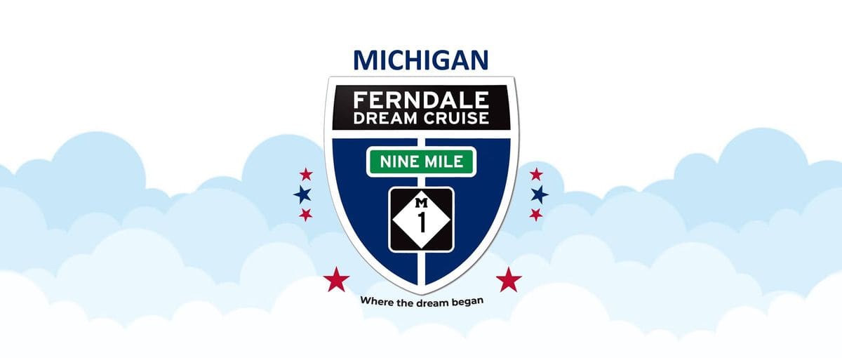 Michigan Ferndale Dream Cruise event at Woodward & Nine Mile in Ferndale, MI on August 14, 2026