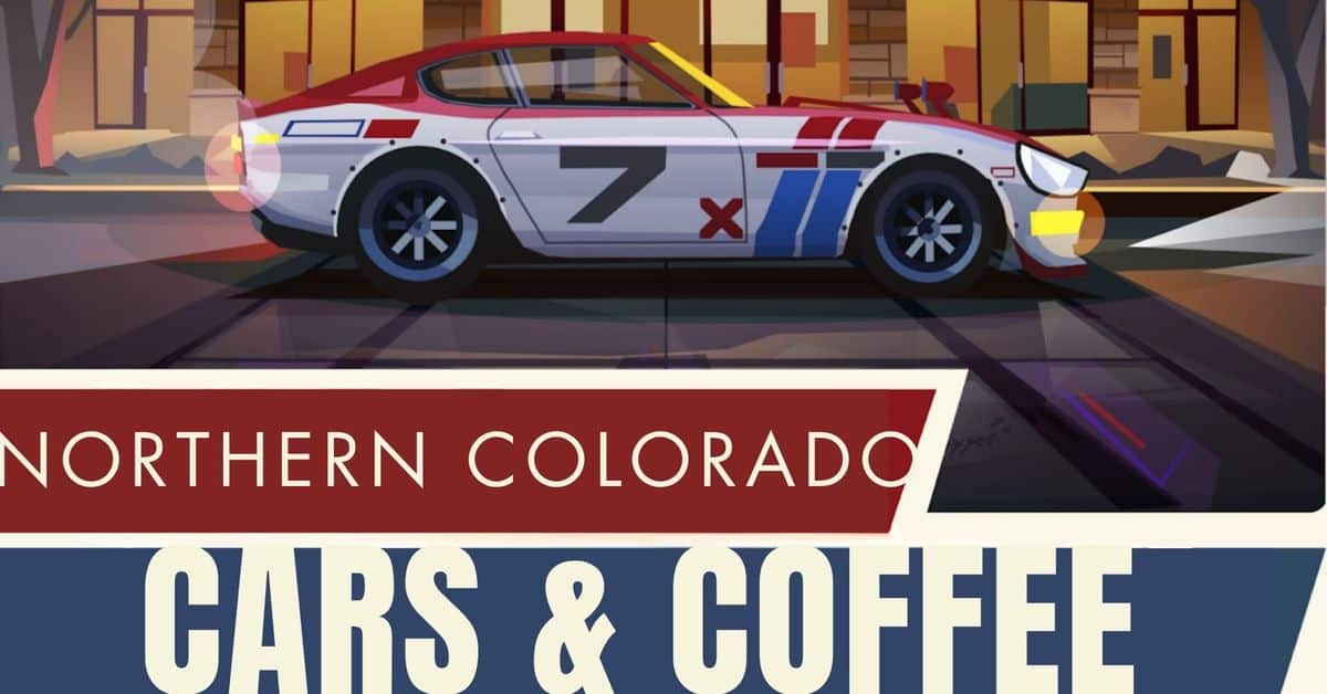 Northern Colorado Cars & Coffee event at The Promenade Shops at Centerra in Loveland, CO on August 30, 2026