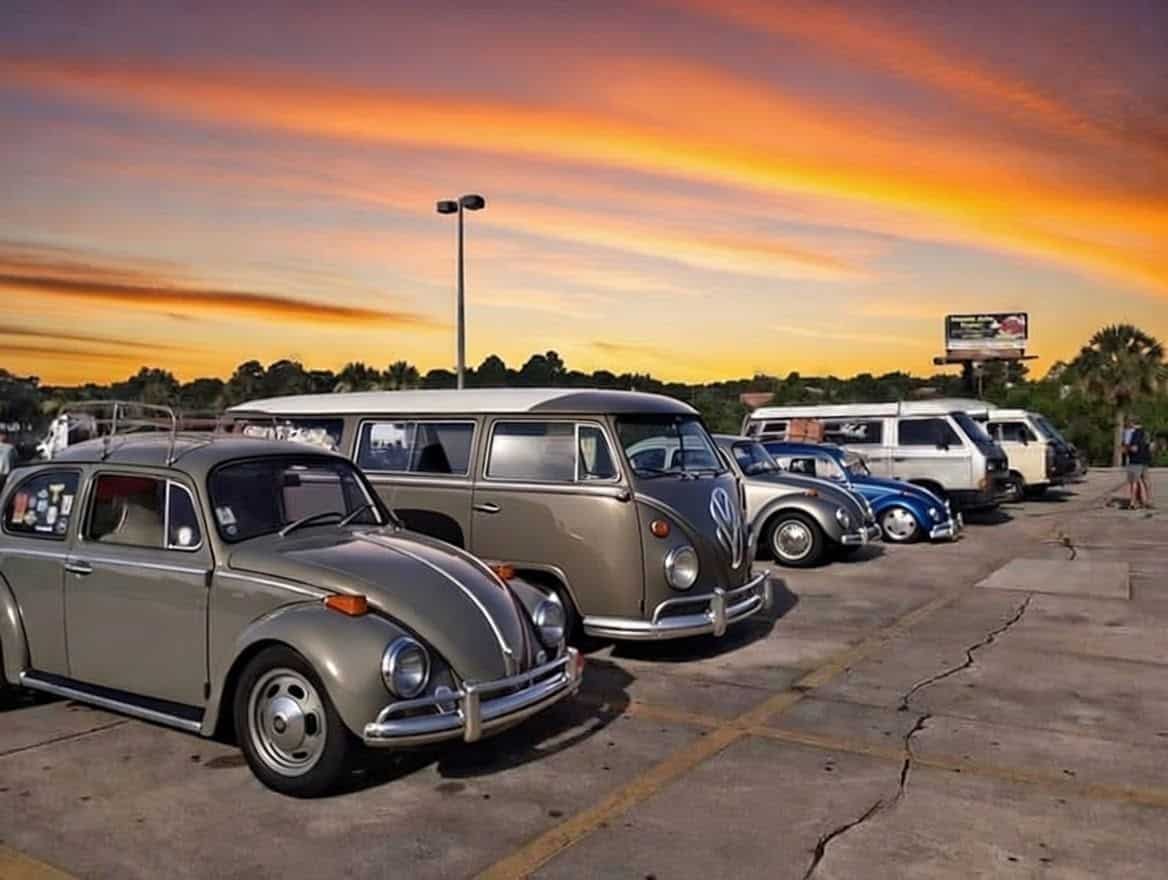 Oil Slickers Society International Cruise to Rides & Shine event at Publix Super Market at Bellview Plaza in Pensacola, FL on August 30, 2026