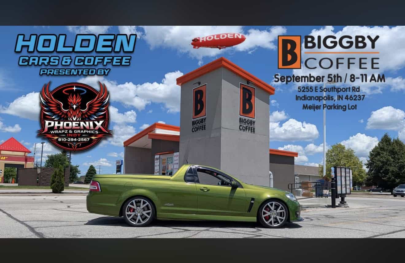 Outback in the Midwest Cars & Coffee event at Meijer in Indianapolis, IN on August 15, 2026
