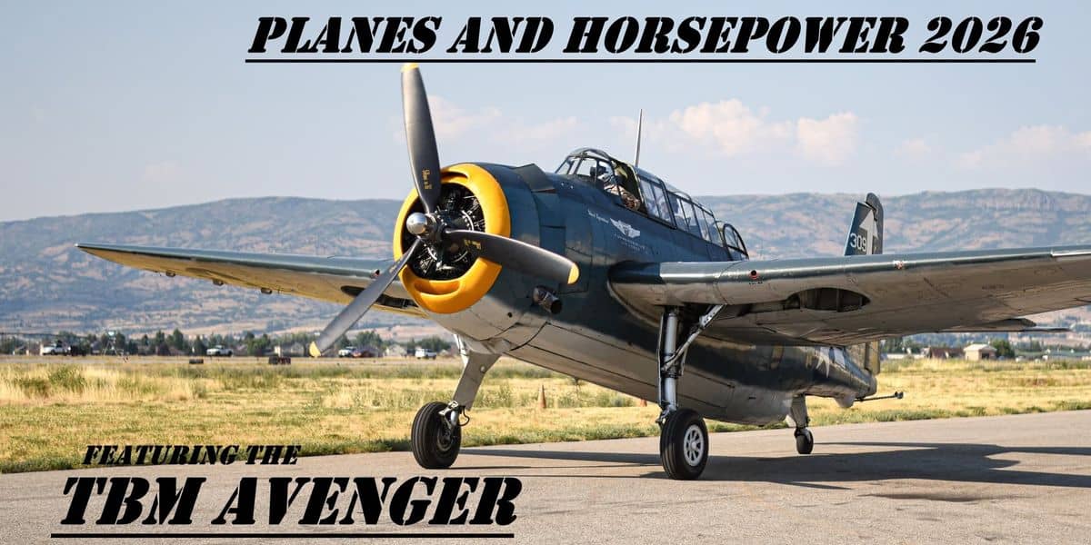 Planes and Horsepower 2026 event at Heber City Airport in Heber City, UT on September 12, 2026