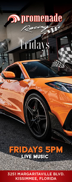 Promenade Racing Fridays event at 3251 Margaritaville Blvd. in Kissimmee, FL on August 14, 2026