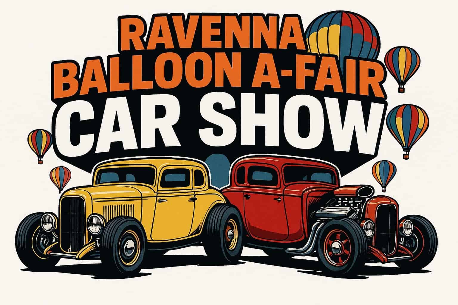 Ravenna Balloon A-Fair Car Show event at Portage County Fairgrounds in Ravenna, OH on September 27, 2026