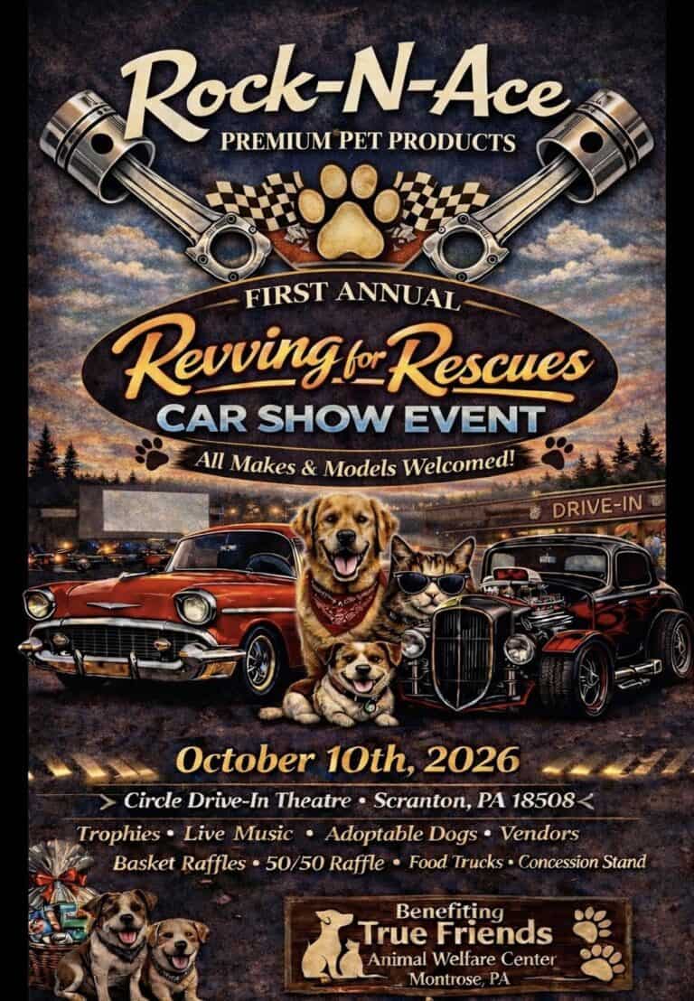 Rock-N-Ace Revving for Rescues car show in Scranton, PA