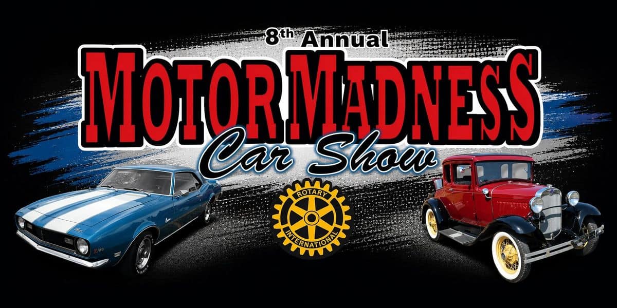 Rotary Club of South Rankin County Motor Madness Car Show event at Hemphill Park in Florence, MS on September 12, 2026