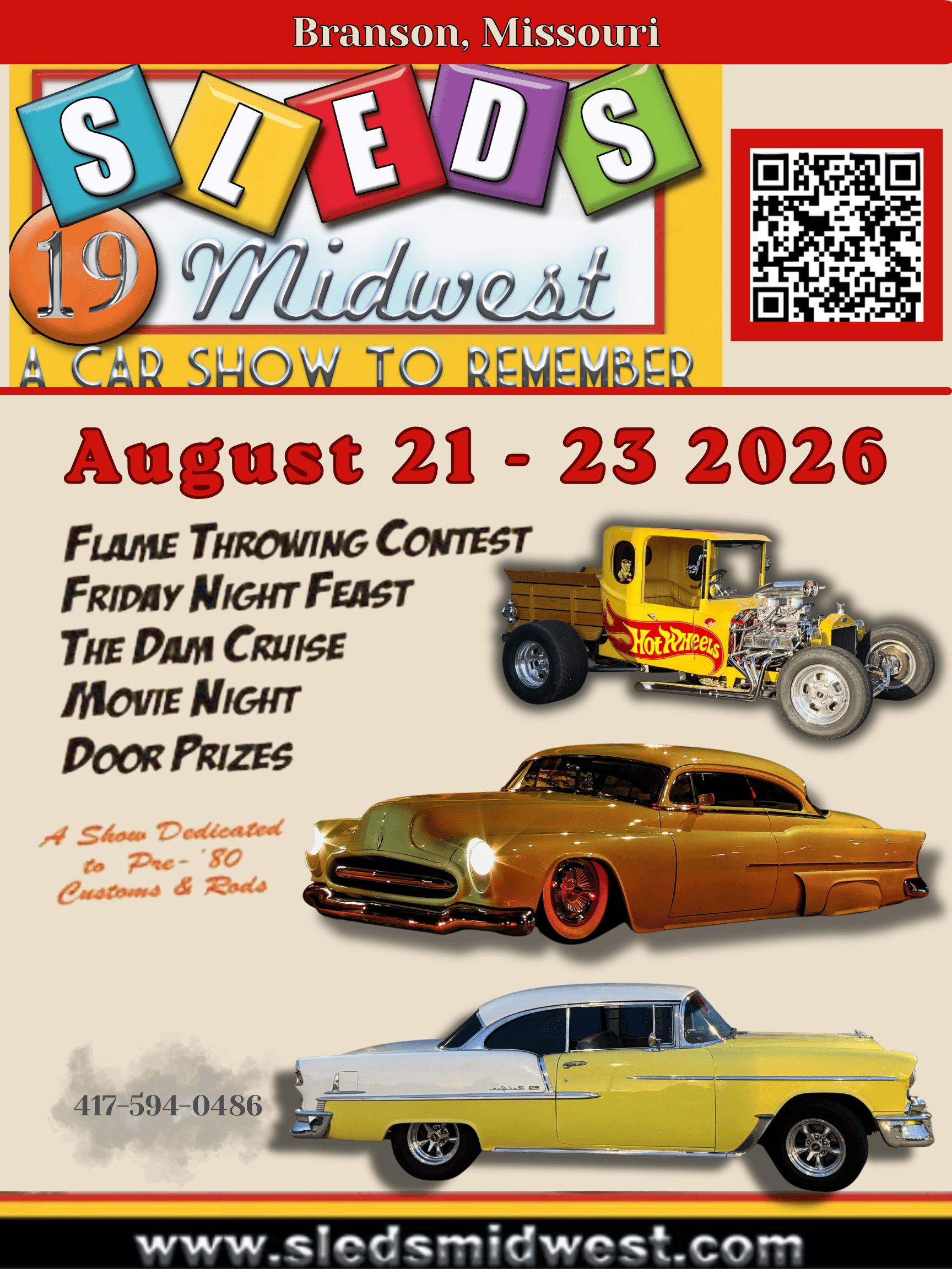 SLEDS Midwest 19 event at Classics in Branson, MO on August 21, 2026