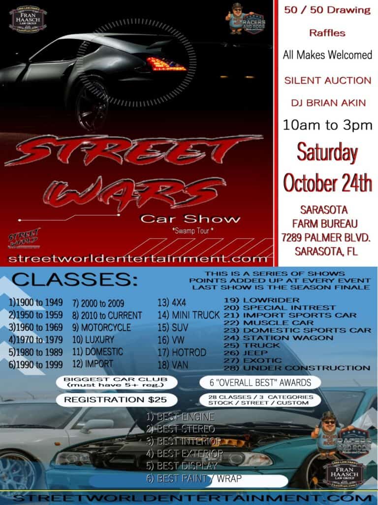 Street Wars Car Show car show in Sarasota, FL