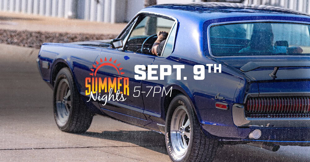 Summer Nights event at Karl Kustoms in Des Moines, IA on September 9, 2026