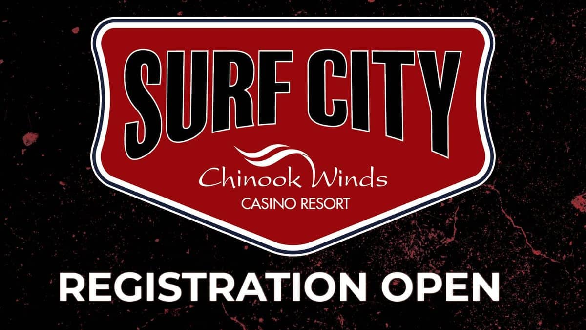 Surf City Classics Car Show event at Chinook Winds Casino Resort in Lincoln City, OR on August 22, 2026
