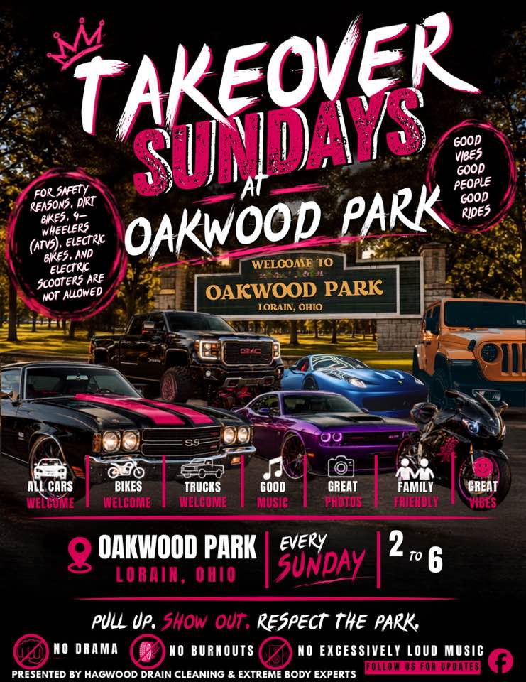 Takeover Sundays at Oakwood Park event at Oakwood Park in Lorain, OH on August 30, 2026