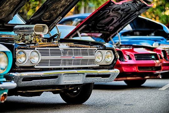 The Mississippi Riverfront Open Auto Show event at Lake Center Marina in St Charles, MO on August 29, 2026